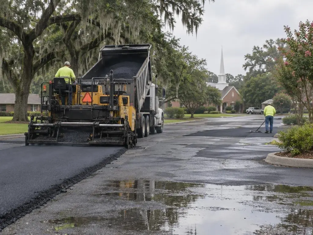 Parking Lot Paving in Baton Rouge, LA